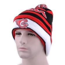 China beanie hat with custom label, embroidery beanie hat manufacturer