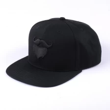 China zwarte snapback caps leverancier china, borduurwerk snapback caps fabrikant