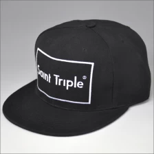 Chine personnalisé 3d broderie Flat Bill snapback fabricant