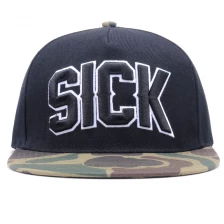 China aangepaste goedkope snapback caps fabrikant