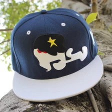 China custom design hat,cheap flat brim snapback cap manufacturer