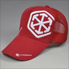 China custom embroidered trucker hats manufacturer