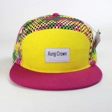 China Custom embroidery snapback cap met logo, plain snapback cap groothandel China fabrikant
