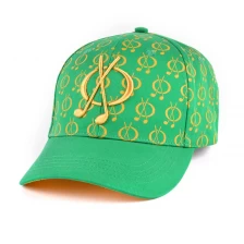 porcelana logotipo de diseño de gorras de béisbol bordado puff personalizado fabricante