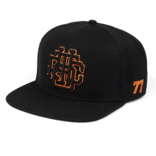 China custom snapback cap cheap, black snapback caps supplier china manufacturer