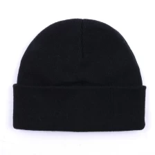 China custom winter hats beanie without logo manufacturer