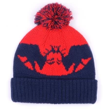 China custom winter hats with logo, custom beanie cap manufacturer