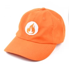 中国 デザインプレーンロゴ野球パパ帽子カスタム メーカー