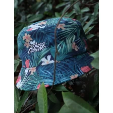China borduurwerk aungcrown logo alle bedrukte emmer hoeden op maat fabrikant