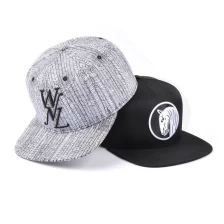 Chine logo broderie 6 panneaux chapeaux snapback chine fcatory fabricant