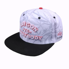 porcelana sombreros del snapback del bordado, sombreros del snapback del hip-hop fabricante