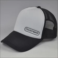 China fashion trucker mesh hat with embroidery logo manufacturer