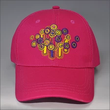 China flat top quality embroidery baseball caps manufacturer