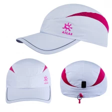 China fitted white sport hat adjustable size manufacturer