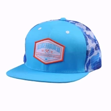China os chapéus do snapback hip-hop, projetam seu próprio chapéu do camionista na linha fabricante