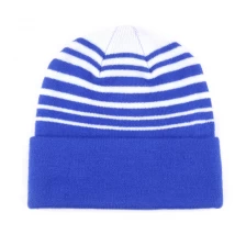 Chine chapeaux tricotés jacquard, fabricant de bonnets unis fabricant