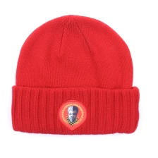 China knitted winter cap beanie hat custom manufacturer