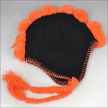 China knitting pattern hat ear flaps manufacturer