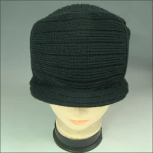 China latest fahionstyle beanie hat with visor manufacturer