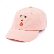 China lovely embroidery dad hat for girl manufacturer