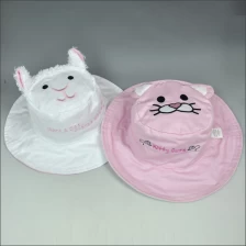 Chine lapin rose animaux chapeaux fabricant