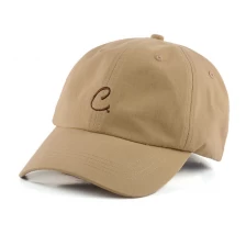 Cina logo di disegno di cappelli di papà sportivo ricamo semplice produttore