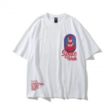 porcelana Camiseta de manga corta de la calle floja del astronauta de las mujeres fabricante
