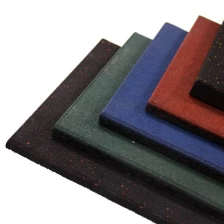 Chiny colorful gym sport SBR EPDM rubber floor tiles mat producent
