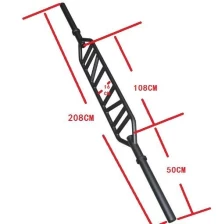Chiny 2,08 m Multi Grip Tricep Bar Olympic Barbell Bar dostawcy producent