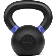 porcelana 2020 new hot sale colorful professional training weightlifting powder coated kettlebell fabricante
