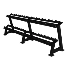 China China 2 Tier Dumbbell Rack 10 pairs Supplier manufacturer