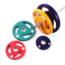 China China Colorful  Tri grip Weight Plate Supplier manufacturer