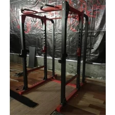 China Adjustable Strength Training Fitness Power Rack with Attachment manufacturer