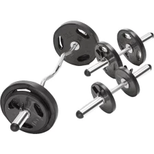 China China factory durable fitness weightlifting barbell bar set for sale manufacturer