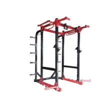 Cina Factory manufacturer fitness gym outside steel rigs power racks squat racks produttore