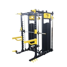 porcelana Fitness smith machine squat gym equipment functional trainer smith machine weight from China fabricante
