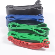 China Gym resistance bands set both home use loop bands latex exercise bands Chinese factory fabrikant