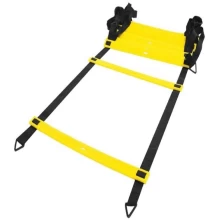 China Ausgebildeter Agility Ladder flach einstellbar Speed Agility Leiter mit kostenlosen Carry Tasche besten Speed Training Leiter für Fussball Fußball Agility Training Hersteller