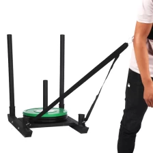 Chiny Siłownia hurtowa Push Weight Plate Sled Pull Sled Power producent