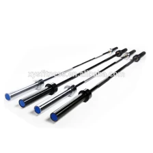 China high quality durable silver professional barbell bar manufacturer