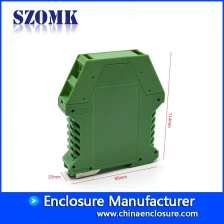 China 114 * 95 * 23mm ABS Materiaal DIN Rail Plastic Behuizing Schakelkast voor elektronisch apparaat / AK-DR-37 fabrikant