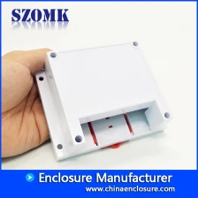China 115 * 90 * 40mm SZOMK Plastic Terminal Blocks Din Rail Box Enclosure Fabrikant / AK-P-02 fabrikant