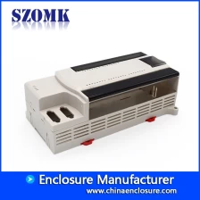 中国 120 * 80 * 60mm電子ジャンクションディンレールエンクロージャAK-DR-19 メーカー