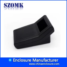 중국 156 * 114 * 79mm SZOMK LCD 플라스틱 인클로저 하우징 제어 박스 전자 장치 용 데스크탑 인스트루먼트 하우징 제조업체
