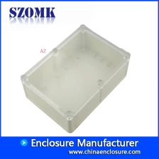 porcelana Caja de cubierta electrónica / AK10508 de la placa de circuito del recinto plástico a prueba de agua de 204 * 143 * 75m m IP68 fabricante