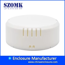 China small round led diy junction box case plastic enclosure AK-23 25x65mm manufacturer