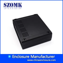 China 260*220*80mm Hot Selling Desktop Plastic Enclosure Electrical Housing Case For Power Supply ABS Equipment Enclosure By SZOMK/ AK-D-10 manufacturer