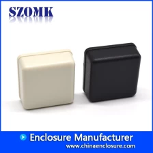 China 36 * 36 * 15 mm preto / branco cor abs personalizado caixa de caixa de instrumento plástico / AK-S-107 fabricante