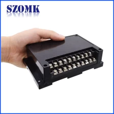 中国 41x91x145mm ABS塑料DIN导轨外壳，带接线端子/ AK-P-07a 制造商