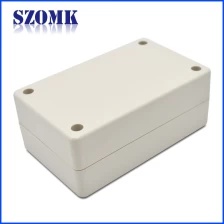 中国 79 * 49 * 31mm白色ABS塑料标准外壳电气ABS外壳开关盒用于PCB / AK-S-109 制造商